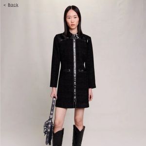 Maje short tweed dress
